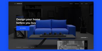 Adobe XD & Adobe Dimension Web Design – Speed Art