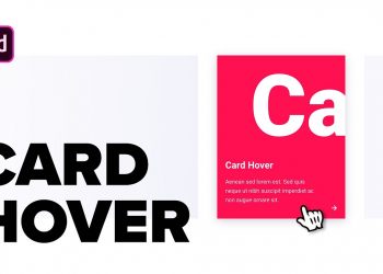 AWESOME CARD HOVER – Adobe XD Tutorial