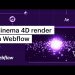 Control a Cinema 4D animation with your mouse on a webpage — After Effects & Lottie in Webflow