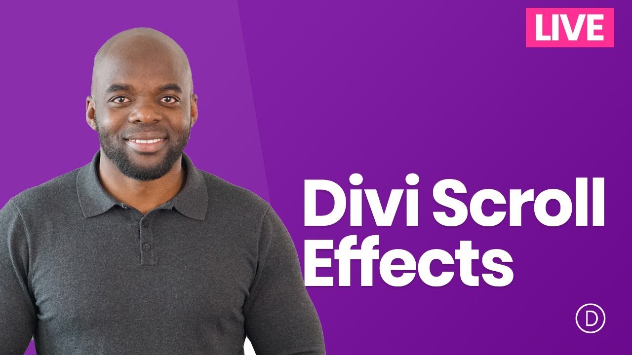 Divi Feature Update LIVE - Divi Scroll Effects - Web design Club