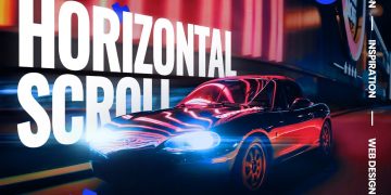 HORIZONTAL SCROLLING Website Design Inspiration | TemplateMonster