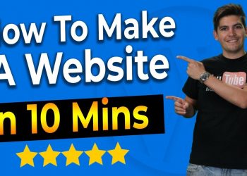 How To Make A Website In Under 10 Minutes – FAST AND EASY!