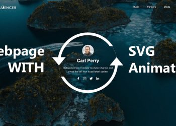 How To Make Website Using HTML, CSS, JS With SVG Animation Step By Step Tutorials