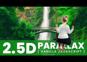 Parallax Effects on Mousemove using Html CSS & Vanilla Javascript | Mousemove parallax