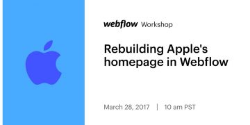Rebuilding Apple’s homepage in Webflow