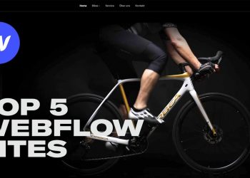 TOP 5 WEBFLOW SITES: The best websites developed on Webflow
