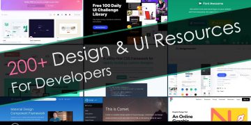 200+ Design & UI Resources For Developers