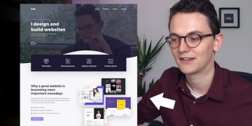 Adobe Xd to WordPress Part 1 – My new Adobe Xd Web Design Portfolio