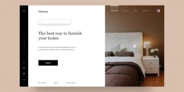 Create UI design In Adobe XD | Website UI Design Concept