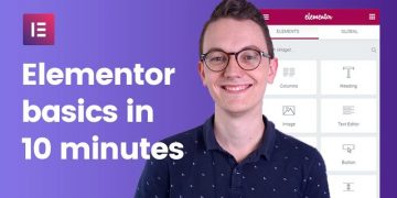 Elementor WordPress Tutorial – The Basics in 10 Minutes