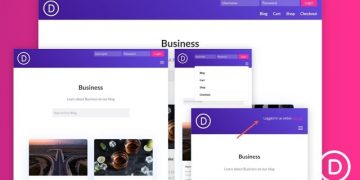 How to Design an Inline Login Form for a Custom Global Header in Divi