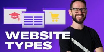 5 Website Types & How To Design Them | Free Web Design Course 2020 | Episode 17