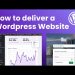 How to Deliver a WordPress Website to a Client in 8 steps