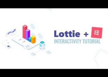 INTERACTIVE LOTTIE Animation with Elementor FREE – NO PLUGINS