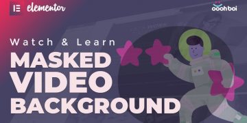 Masked Video Background in Elementor