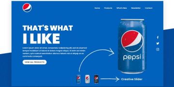 Creative Landing Page Design using Html CSS & Javascript | Website Design Tutorial