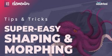 Super-easy shaping and morphing in Elementor (PRO)