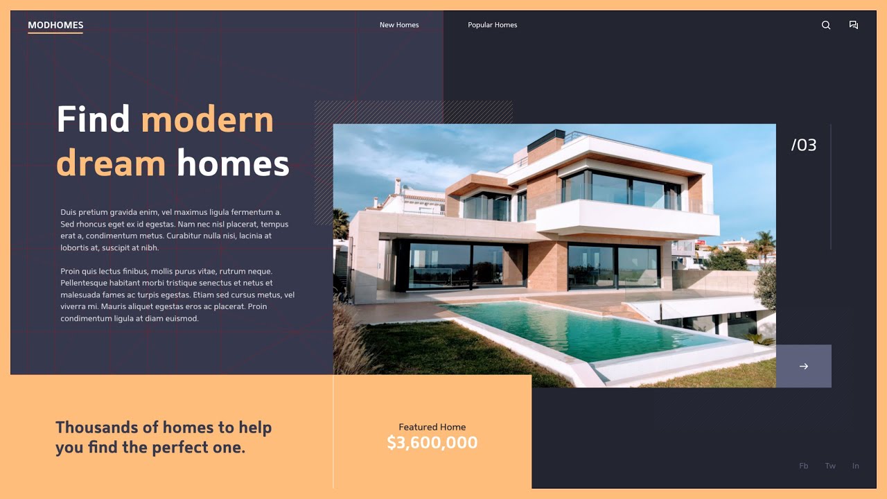 Website Design using the Golden Canon Grid - Adobe Xd Tutorial - Web ...