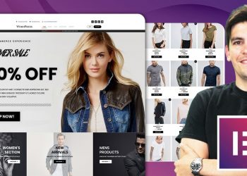 How To Make an AMAZING eCommerce Website With WordPress And Elementor 2020! ( Join Me! )