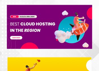 Free Adobe XD 3D Headers