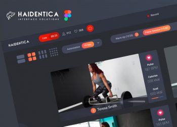 Free Figma Broadcast Video Conference UI