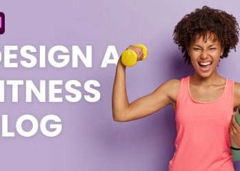 Design a Fitness Blog | Live Design Stream
