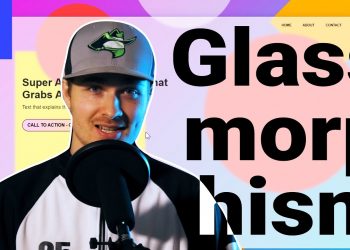 Glassmorphism in Webflow (2 Ways to Do It)