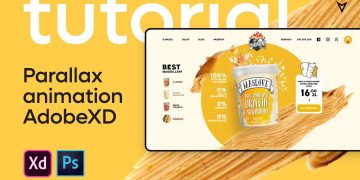 Adobe XD 2021 Animation Tutorial – Parallax Effect for Website Design.