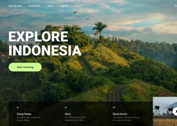 Adobe XD Travel Website Design – Tutorial