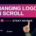 How To Change Logos On Scroll With Elementor