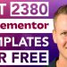 Install Complete Elementor Template Kits For Free